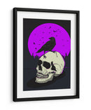 Cráneo y cuervo - Nicholas | Cuadro decorativo de Canvas Lab