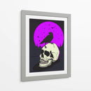 Cráneo y cuervo - Nicholas | Cuadro decorativo de Canvas Lab