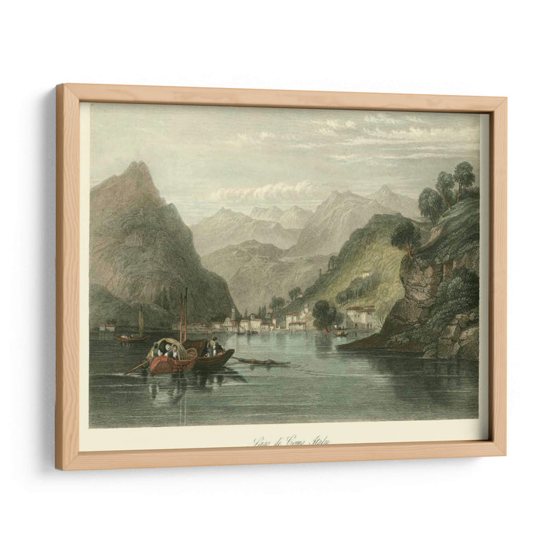 Lago Di Como, Italia - W.L. Leitch | Cuadro decorativo de Canvas Lab