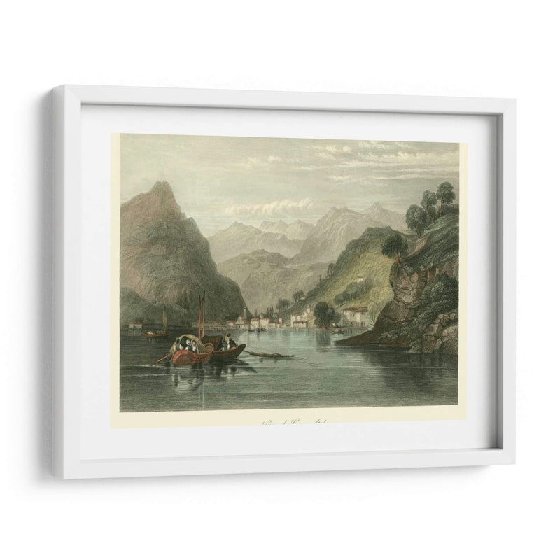 Lago Di Como, Italia - W.L. Leitch | Cuadro decorativo de Canvas Lab