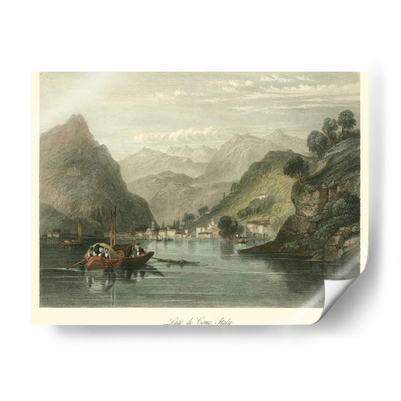 Lago Di Como, Italia - W.L. Leitch | Cuadro decorativo de Canvas Lab