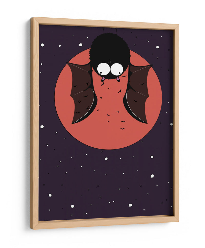Murciélago de noche - Nicholas | Cuadro decorativo de Canvas Lab