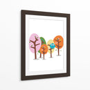 Búho del bosque de ensueño - Nicholas | Cuadro decorativo de Canvas Lab