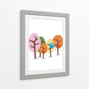 Búho del bosque de ensueño - Nicholas | Cuadro decorativo de Canvas Lab