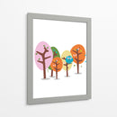 Búho del bosque de ensueño - Nicholas | Cuadro decorativo de Canvas Lab