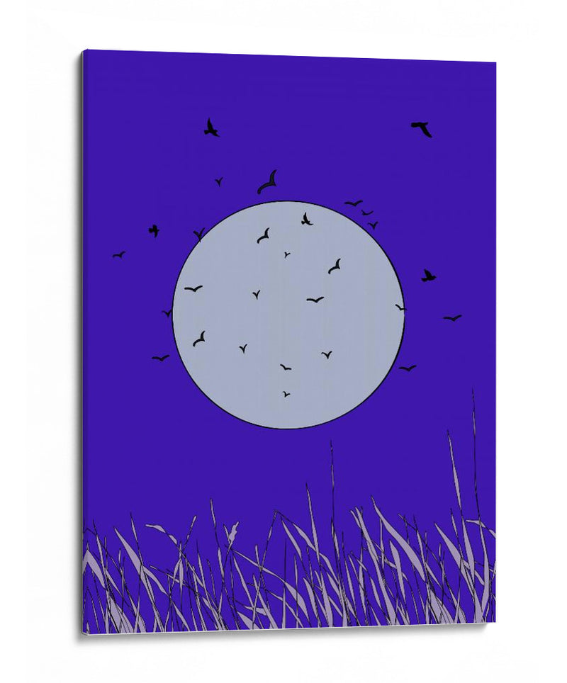 Murciélagos a la luz de la luna - Nicholas | Cuadro decorativo de Canvas Lab