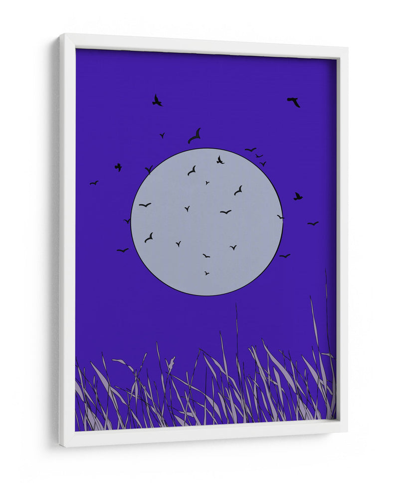 Murciélagos a la luz de la luna - Nicholas | Cuadro decorativo de Canvas Lab