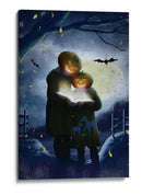 Figuras con cabeza de calabaza - Mattias Noren | Cuadro decorativo de Canvas Lab