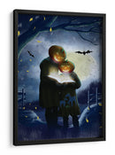 Figuras con cabeza de calabaza - Mattias Noren | Cuadro decorativo de Canvas Lab