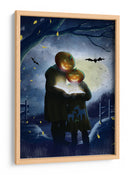 Figuras con cabeza de calabaza - Mattias Noren | Cuadro decorativo de Canvas Lab