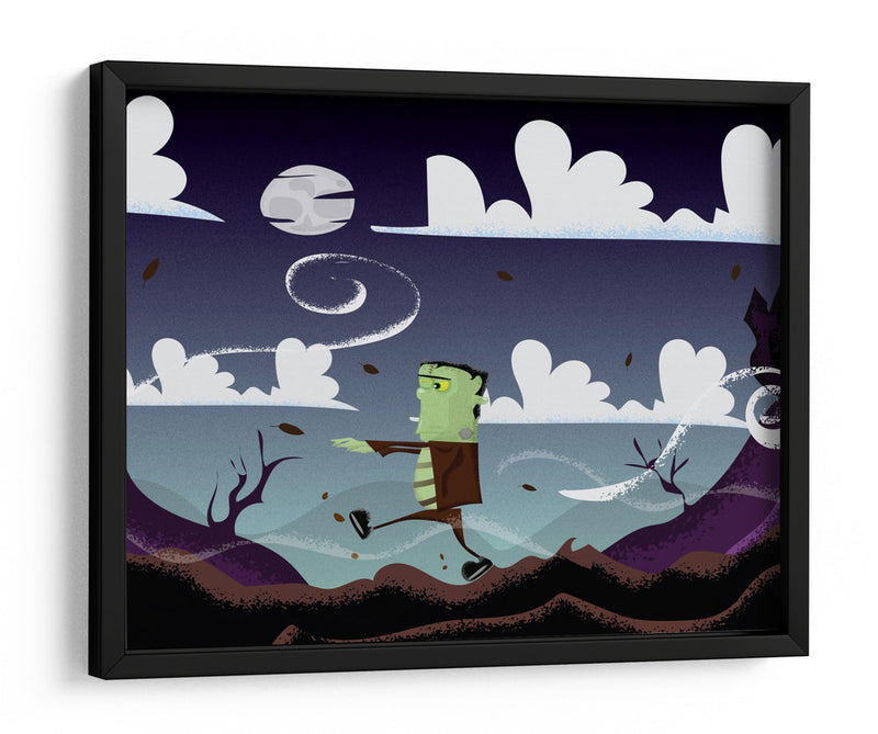 Marzo iluminado por la luna - Nicholas | Cuadro decorativo de Canvas Lab