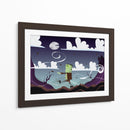 Marzo iluminado por la luna - Nicholas | Cuadro decorativo de Canvas Lab