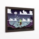 Marzo iluminado por la luna - Nicholas | Cuadro decorativo de Canvas Lab
