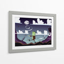 Marzo iluminado por la luna - Nicholas | Cuadro decorativo de Canvas Lab