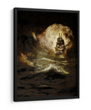 Barco de Halloween - Mattias Noren | Cuadro decorativo de Canvas Lab