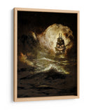 Barco de Halloween - Mattias Noren | Cuadro decorativo de Canvas Lab