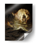 Barco de Halloween - Mattias Noren | Cuadro decorativo de Canvas Lab