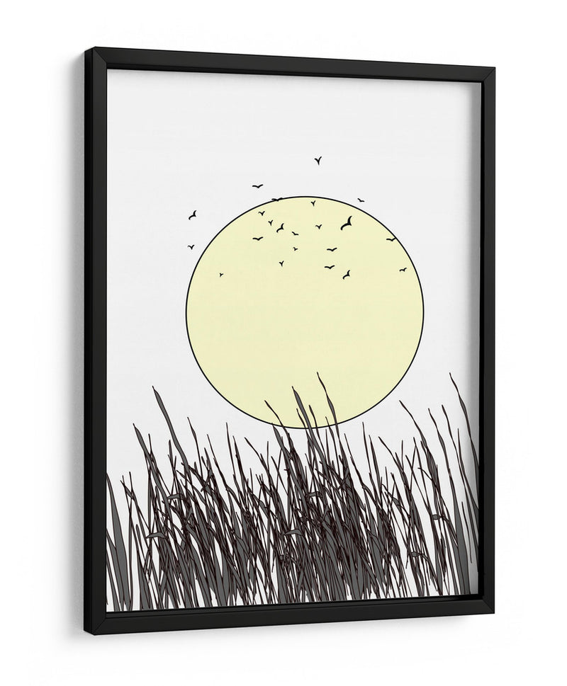 Serenidad al atardecer - Nicholas | Cuadro decorativo de Canvas Lab