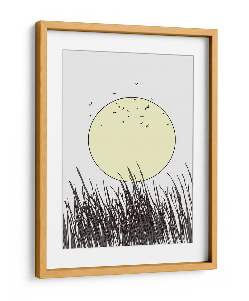 Serenidad al atardecer - Nicholas | Cuadro decorativo de Canvas Lab