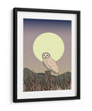Búho a la luz de la luna - Nicholas | Cuadro decorativo de Canvas Lab