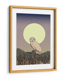Búho a la luz de la luna - Nicholas | Cuadro decorativo de Canvas Lab