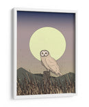 Búho a la luz de la luna - Nicholas | Cuadro decorativo de Canvas Lab