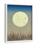 Siluetas de pájaros en vuelo - Nicholas | Cuadro decorativo de Canvas Lab
