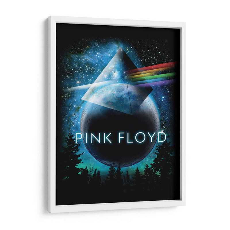 Pink Floyd night | Cuadro decorativo de Canvas Lab