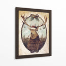 Pensando En Una Navidad Salvaje - Mike Koubou | Cuadro decorativo de Canvas Lab