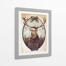 Pensando En Una Navidad Salvaje - Mike Koubou | Cuadro decorativo de Canvas Lab