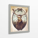 Pensando En Una Navidad Salvaje - Mike Koubou | Cuadro decorativo de Canvas Lab