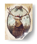 Pensando En Una Navidad Salvaje - Mike Koubou | Cuadro decorativo de Canvas Lab