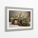 Linterna y Abeto - Jolly and Dash | Cuadro decorativo de Canvas Lab