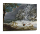 Jacques D Arthois - Paisaje invernal - Jolly and Dash | Cuadro decorativo de Canvas Lab
