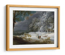 Jacques D Arthois - Paisaje invernal - Jolly and Dash | Cuadro decorativo de Canvas Lab