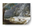 Jacques D Arthois - Paisaje invernal - Jolly and Dash | Cuadro decorativo de Canvas Lab