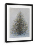 Árbol de Navidad en la nieve - James Zamora | Cuadro decorativo de Canvas Lab