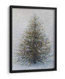 Árbol de Navidad en la nieve - James Zamora | Cuadro decorativo de Canvas Lab