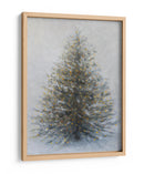 Árbol de Navidad en la nieve - James Zamora | Cuadro decorativo de Canvas Lab