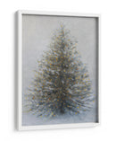 Árbol de Navidad en la nieve - James Zamora | Cuadro decorativo de Canvas Lab