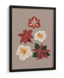 Flores de Navidad - Anis Illustration | Cuadro decorativo de Canvas Lab