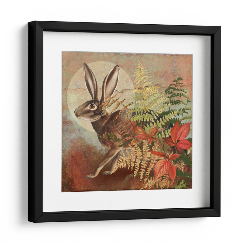 Liebre en otoño - Marja van den | Cuadro decorativo de Canvas Lab