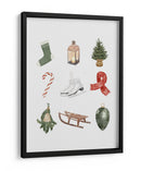 Nueve Lindos Artículos de Navidad - Jolly and Dash | Cuadro decorativo de Canvas Lab