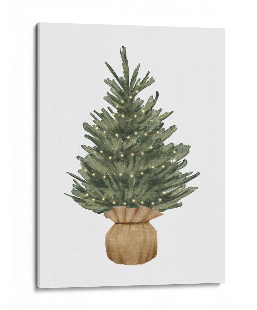 Árbol de Navidad Envuelto - Jolly and Dash | Cuadro decorativo de Canvas Lab