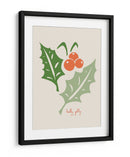 Bayas de acebo alegres - Annick | Cuadro decorativo de Canvas Lab