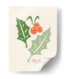 Bayas de acebo alegres - Annick | Cuadro decorativo de Canvas Lab