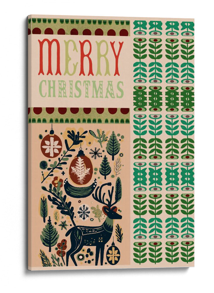 Júbilo Hygge Escandinavo de Navidad - casa cartissi | Cuadro decorativo de Canvas Lab