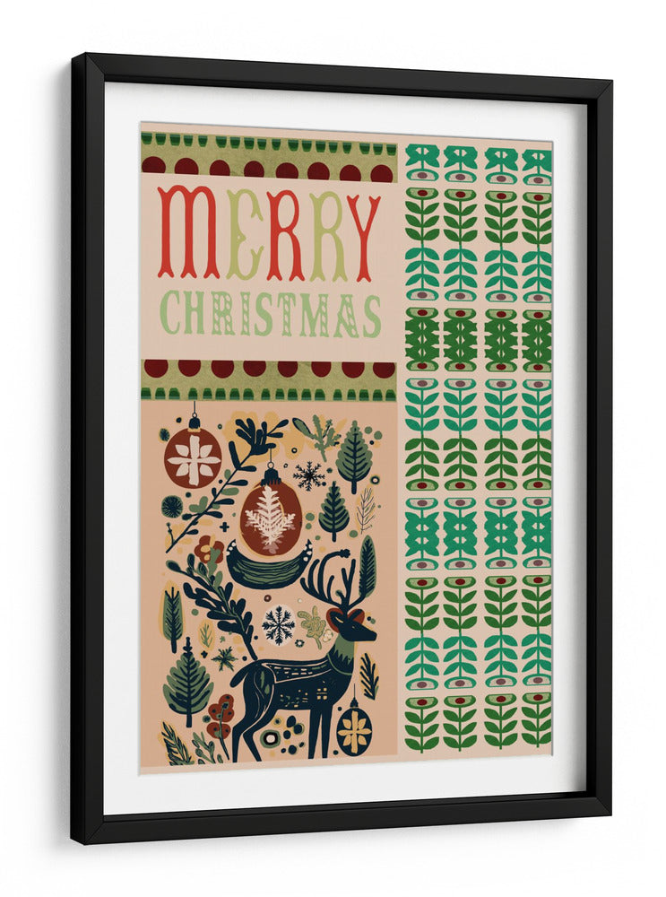 Júbilo Hygge Escandinavo de Navidad - casa cartissi | Cuadro decorativo de Canvas Lab