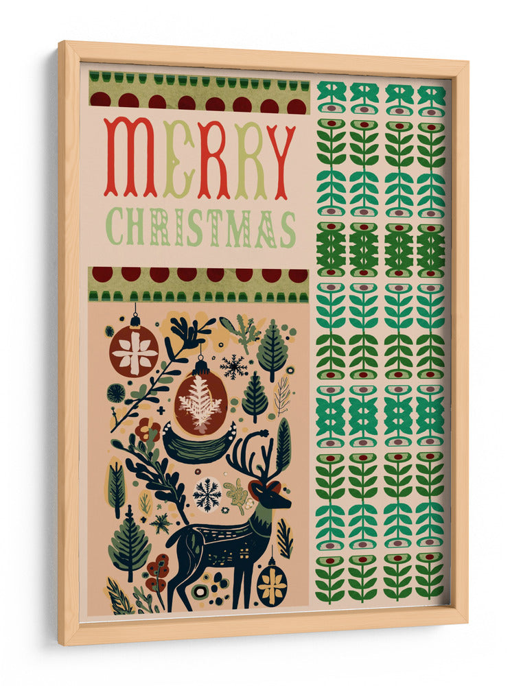 Júbilo Hygge Escandinavo de Navidad - casa cartissi | Cuadro decorativo de Canvas Lab