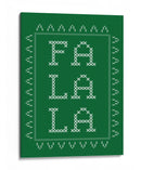 Fa La La - Punto de cruz - Verde - Jolly and Dash | Cuadro decorativo de Canvas Lab